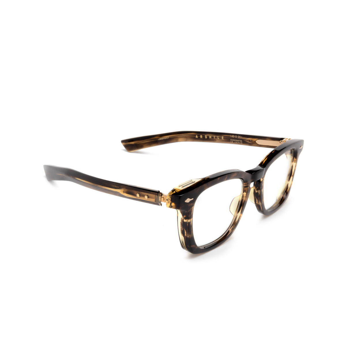 Jacques Marie Mage® Square Eyeglasses: Arshile color Flash - three-quarters view