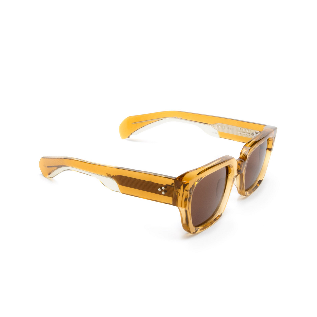 Jacques Marie Mage ENZO Sunglasses OCRE - three-quarters view