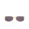 Jacques Marie Mage FONDA Sunglasses GOLD - product thumbnail 1/4