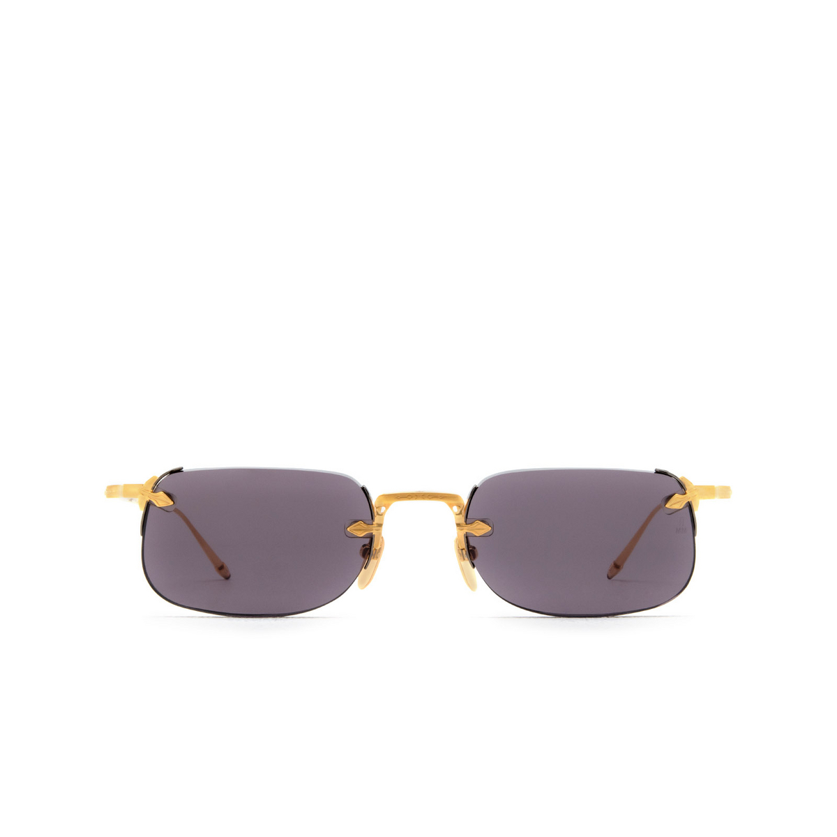 Jacques Marie Mage® Rectangle Sunglasses: Fonda color Gold - front view