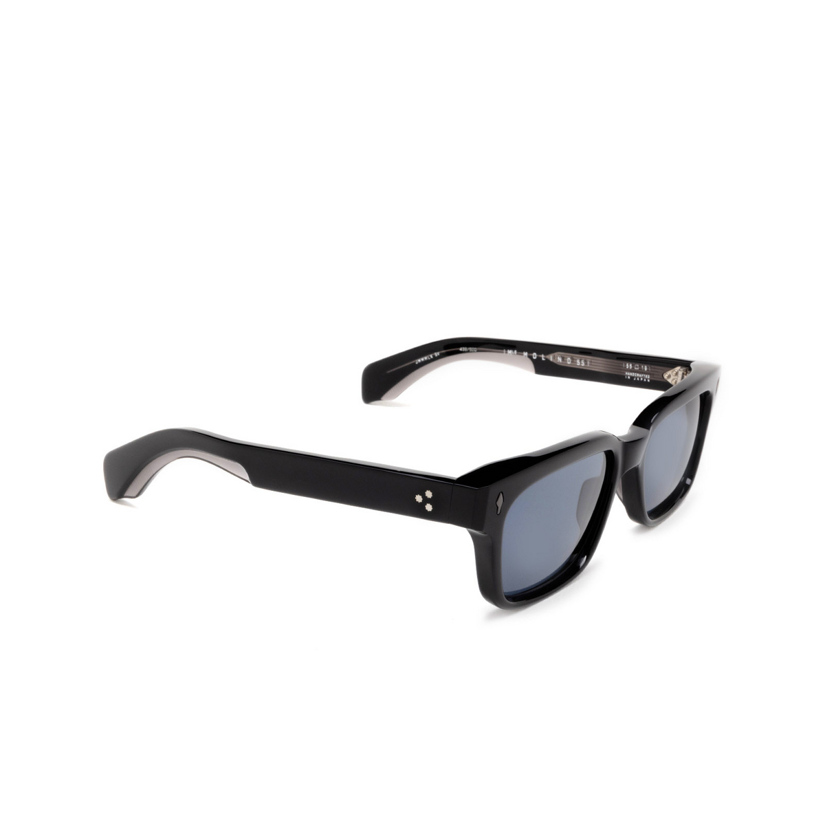 Jacques Marie Mage® Square Sunglasses: MOLINO 55 color Vanta - three-quarters view