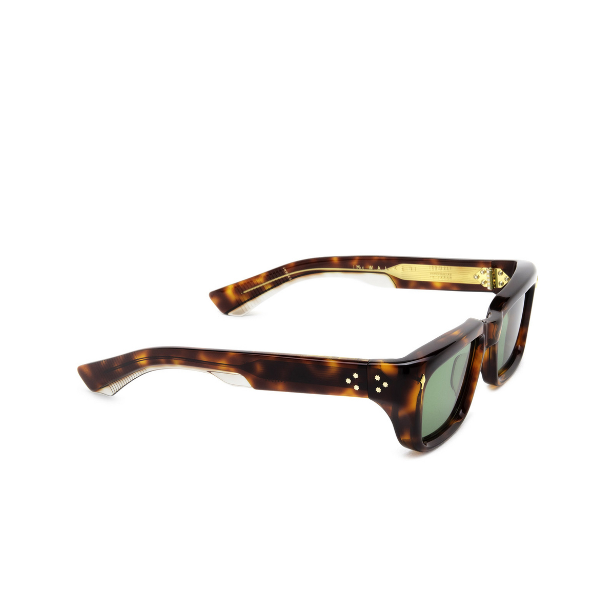 Jacques Marie Mage® Square Sunglasses: Walker color HAVANA 5 - three-quarters view