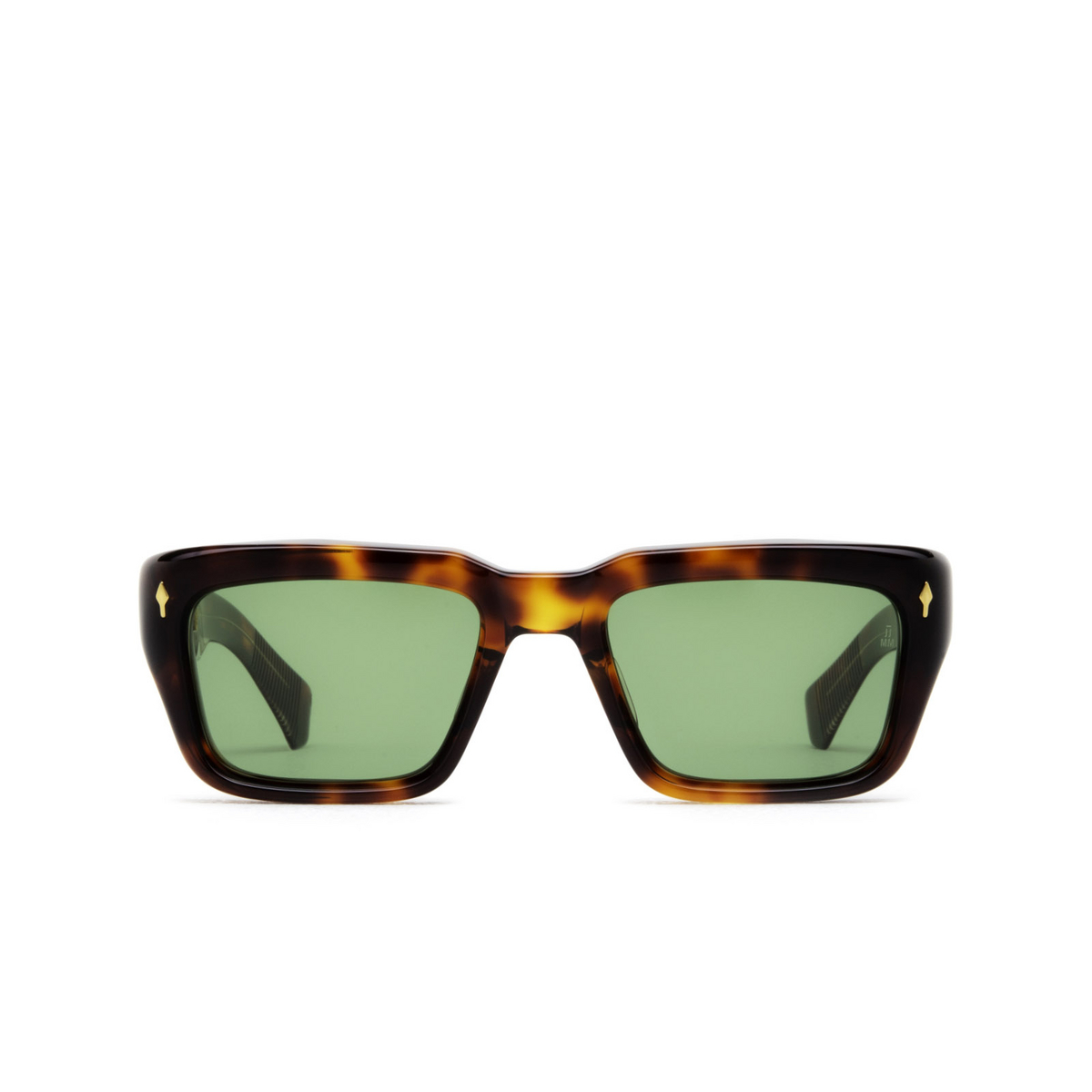 Jacques Marie Mage® Square Sunglasses: Walker color HAVANA 5 - front view