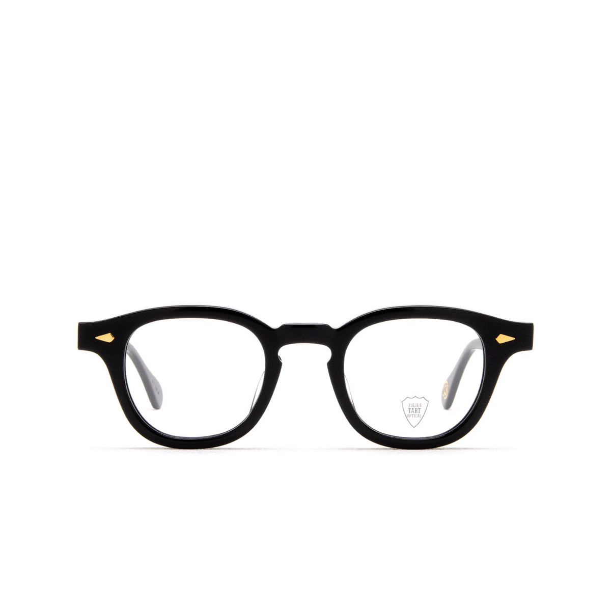 Julius Tart AR Eyeglasses BLACK (GOLD) - front view