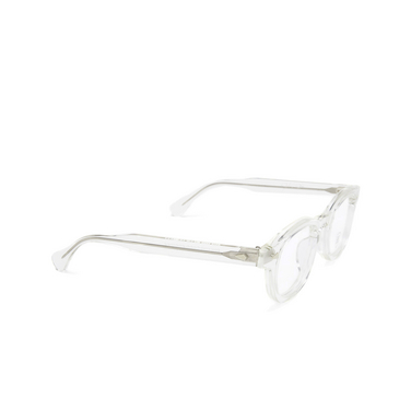 Julius Tart AR Eyeglasses clear crystal ii - three-quarters view