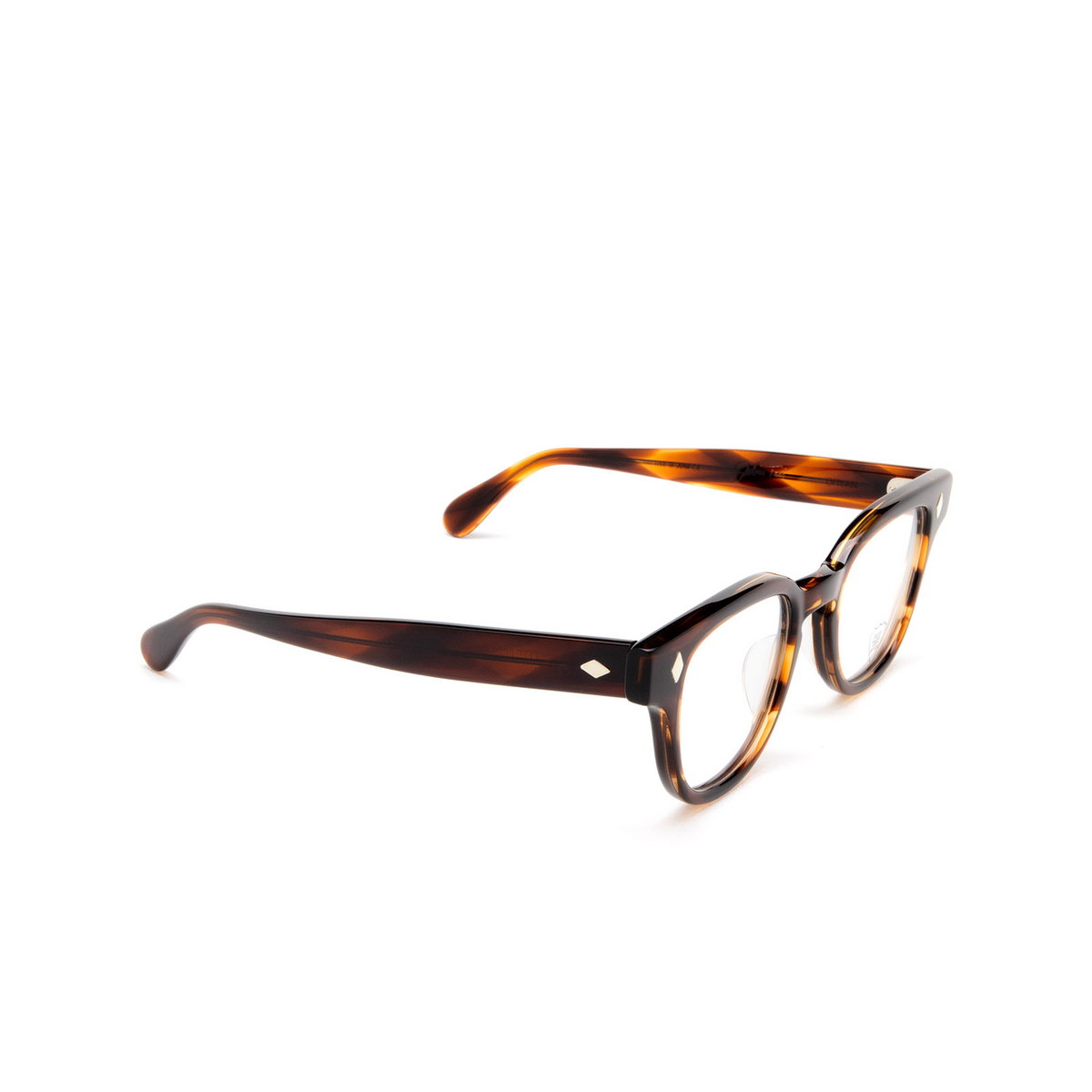 Julius Tart BRYAN Eyeglasses DEMI AMBER - three-quarters view