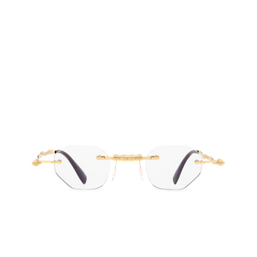 Kuboraum H45 Eyeglasses gd gold - front view