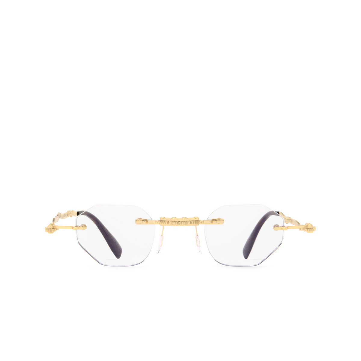 Kuboraum H45 Eyeglasses GD Gold - front view