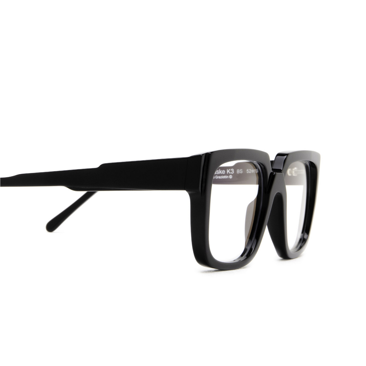 Kuboraum K3 Eyeglasses BS Black Shine - product thumbnail 3/4