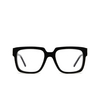 Kuboraum K3 Eyeglasses BS NT black shine & handcraft finishing - product thumbnail 1/4