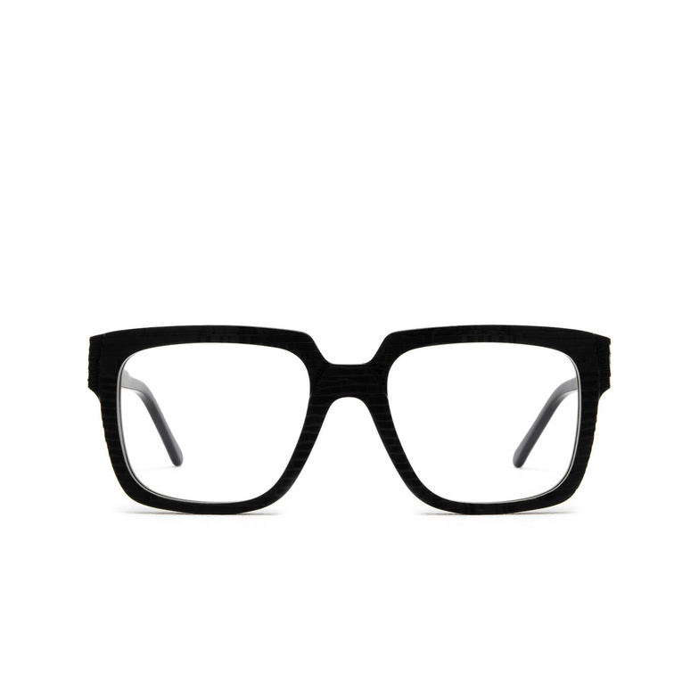 Kuboraum K3 Eyeglasses BS NT black shine & handcraft finishing - 1/4