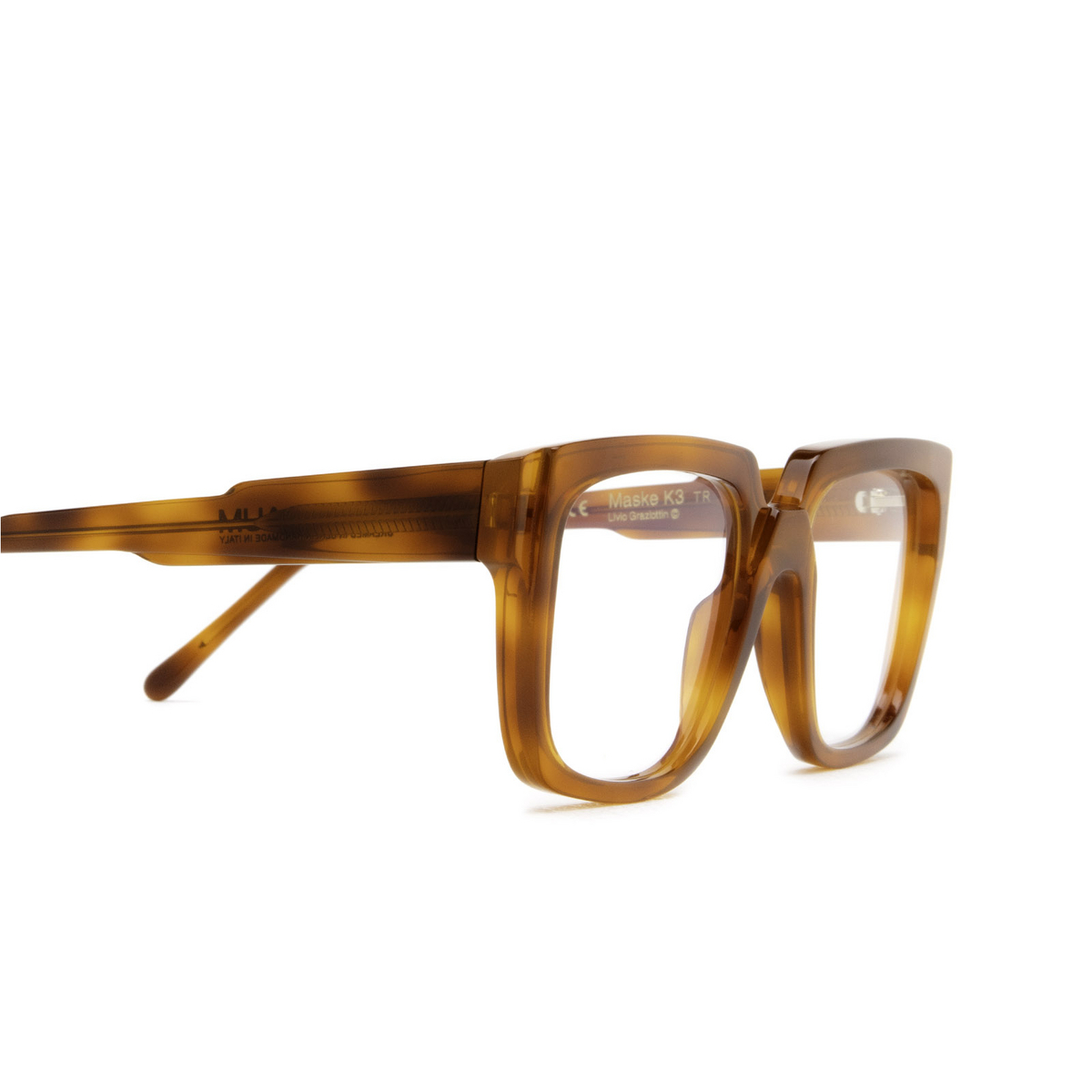 Kuboraum K3 Eyeglasses TR Light Tortoise - product thumbnail 3/4