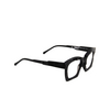 Kuboraum K5 Eyeglasses BM SO black matt with handcarved surface finishing - product thumbnail 2/4