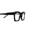 Kuboraum K5 Eyeglasses BM SO black matt with handcarved surface finishing - product thumbnail 3/4