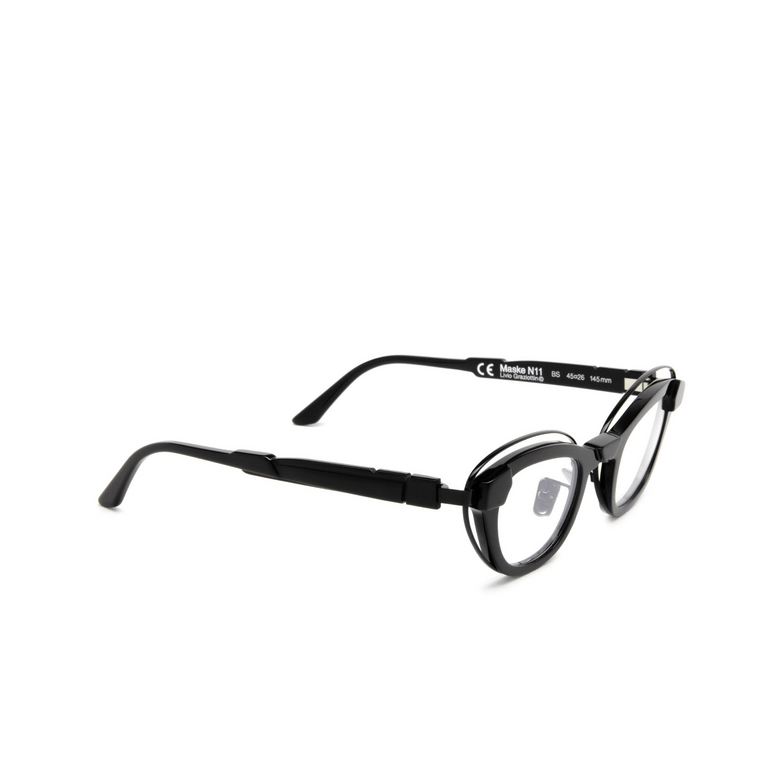 Kuboraum N11 Eyeglasses BS black shine - 2/4