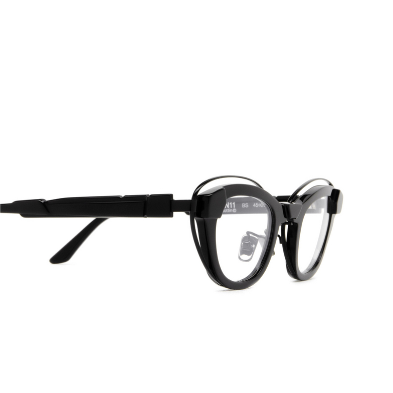 Kuboraum N11 Korrektionsbrillen BS black shine - 3/4