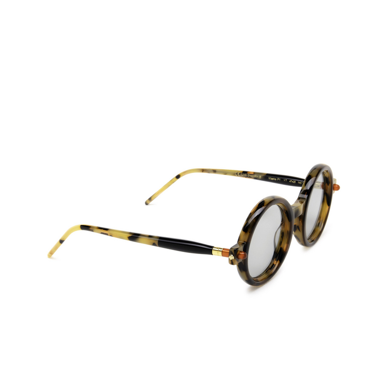 Kuboraum P1 Sunglasses YT yellow tortoise & black shine yellow - 2/4