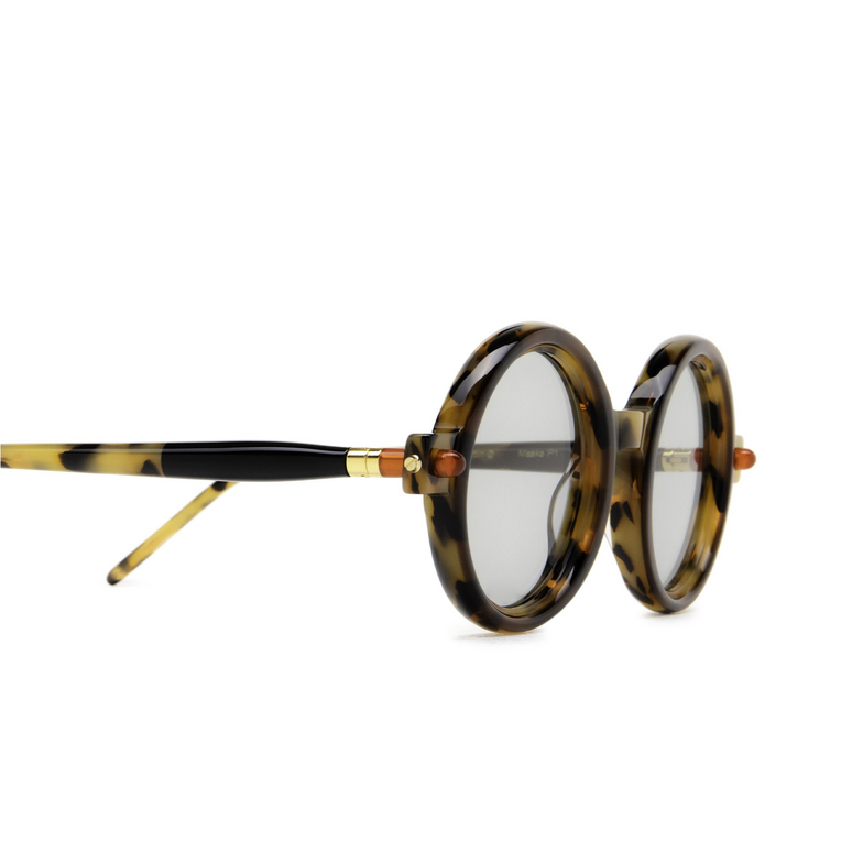 Kuboraum P1 Sunglasses YT yellow tortoise & black shine yellow - 3/4