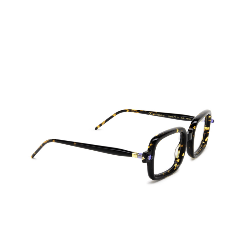 Kuboraum P2 Eyeglasses DT dark tortoise & black shine - 2/5