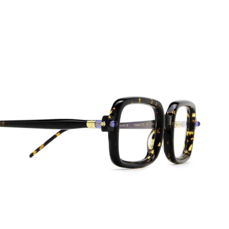 Kuboraum P2 Eyeglasses DT dark tortoise & black shine - 3/5