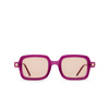 Kuboraum P2 Sunglasses FX fuchsia matt, violet & dark red - product thumbnail 1/4