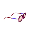Kuboraum P2 Sunglasses FX fuchsia matt, violet & dark red - product thumbnail 2/4