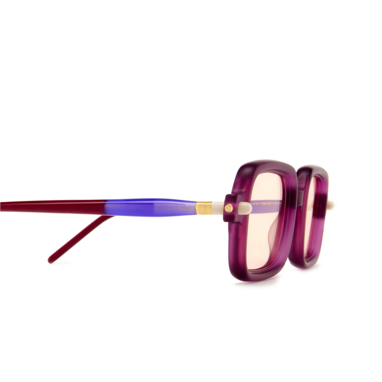 Kuboraum P2 Sunglasses FX fuchsia matt, violet & dark red - 3/4