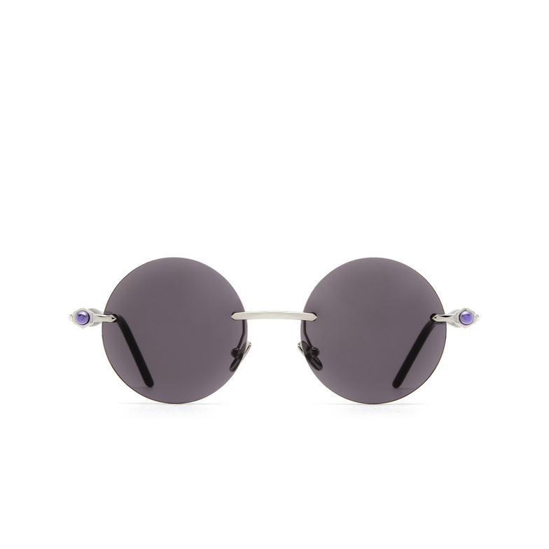 Gafas de sol Kuboraum P50 SUN SI VB silver & black matt black shine - 1/4