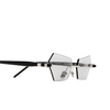 Kuboraum P51 Sunglasses SI BB silver & black shiny black matt - product thumbnail 3/4