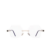 Kuboraum P53 Eyeglasses SI BB silver, black matte & black shine - product thumbnail 1/4