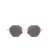 Kuboraum P54 Sunglasses GD WH gold & ivory cream - product thumbnail 1/4