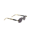 Kuboraum P55 Sunglasses BM TR black matt & black shine tortoise - product thumbnail 2/4