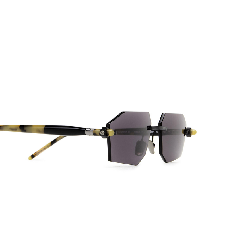 Gafas de sol Kuboraum P55 SUN BM TR black matt & black shine tortoise - 3/4