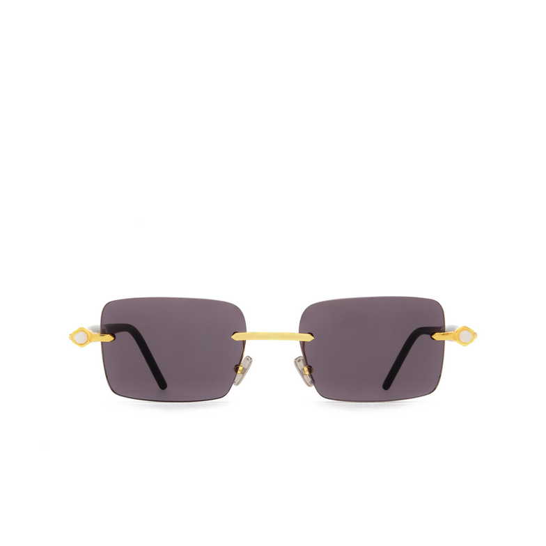 Kuboraum P56 Sunglasses GD BB gold, black shine & black matt - 1/4
