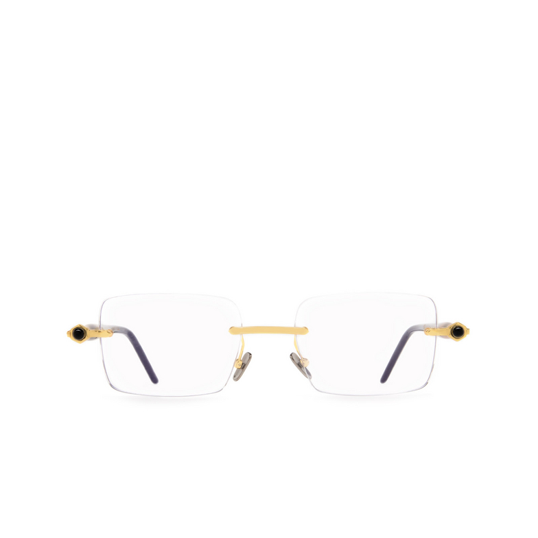 Kuboraum P56 Eyeglasses GD BS gold, tortoise & black shine - 1/4