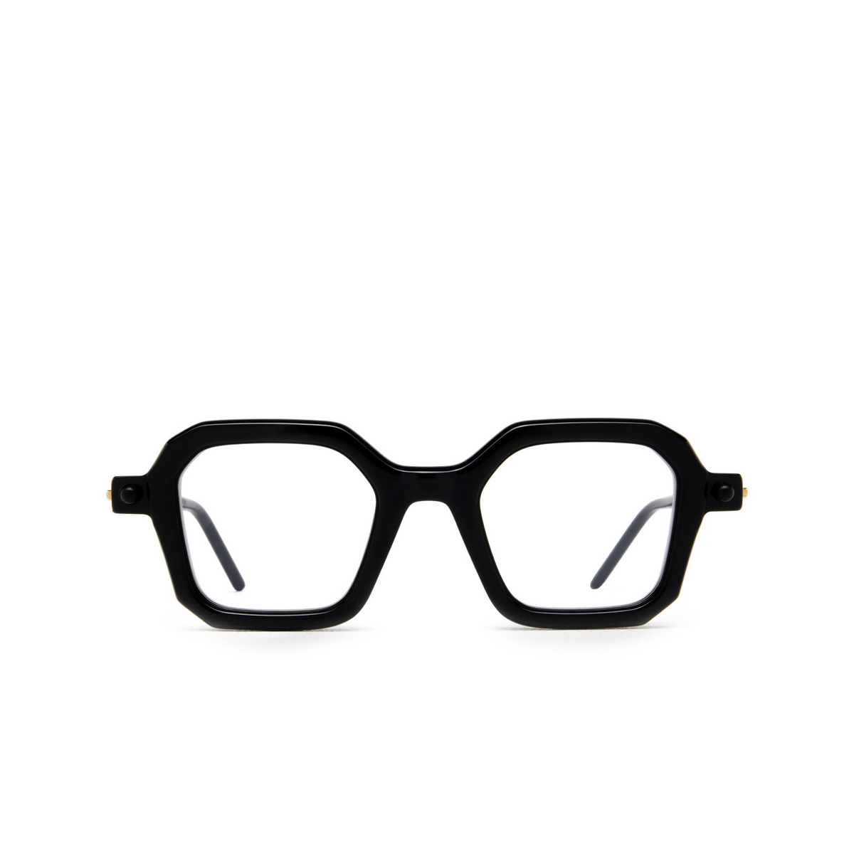 Kuboraum P9 Eyeglasses BB Black Matt, Cream & Black Shine - front view