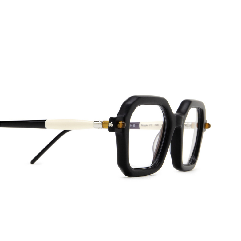Kuboraum P9 Korrektionsbrillen BMS black matt & cream black shine - 3/5