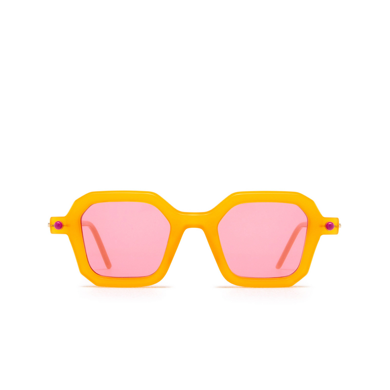 Kuboraum P9 Sunglasses OR orange & face powder - 1/4