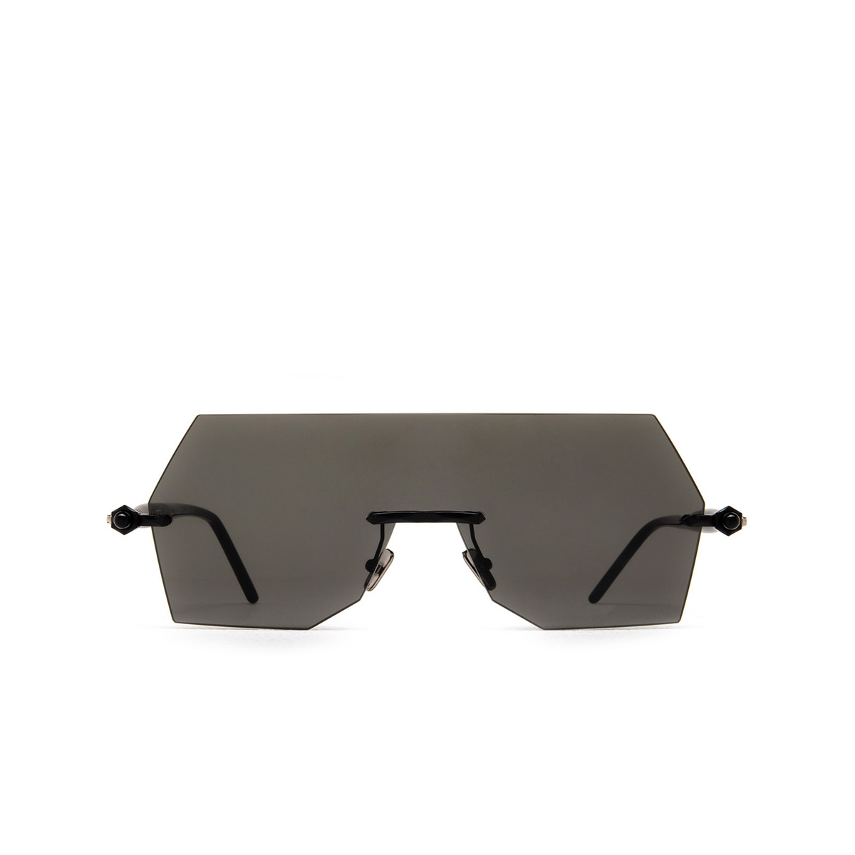 Kuboraum P90 Sunglasses BM BB Black Matt & Black Shine - front view