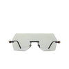 Gafas de sol Kuboraum P90 SUN BM GY black matt, light grey & black shine - Miniatura del producto 1/4