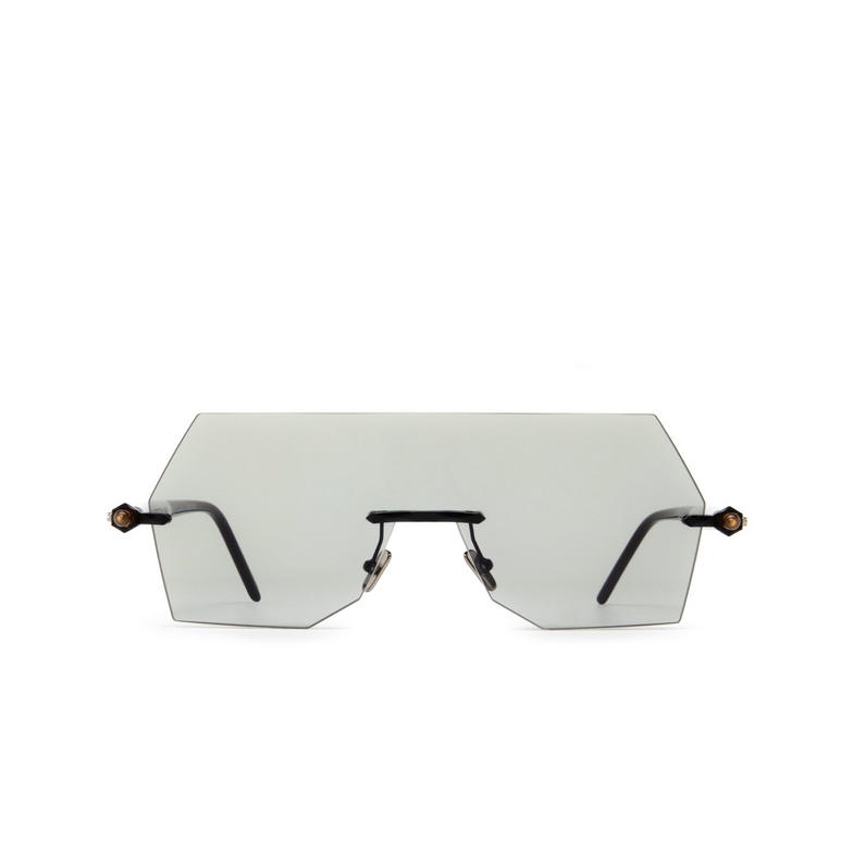Kuboraum P90 Sunglasses BM GY black matt, light grey & black shine - 1/4