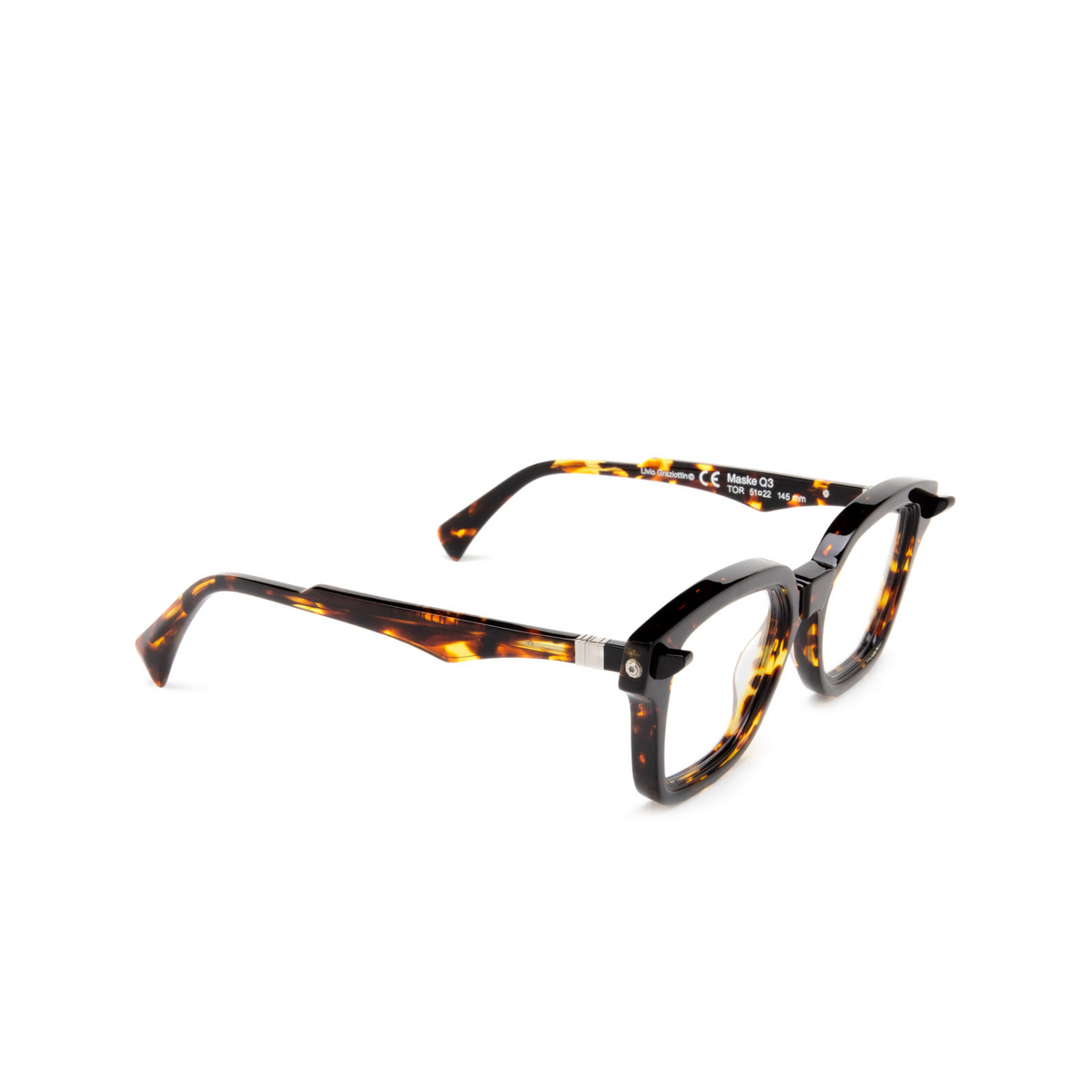 Kuboraum Q3 Eyeglasses TOR Tortoise - product thumbnail 2/3