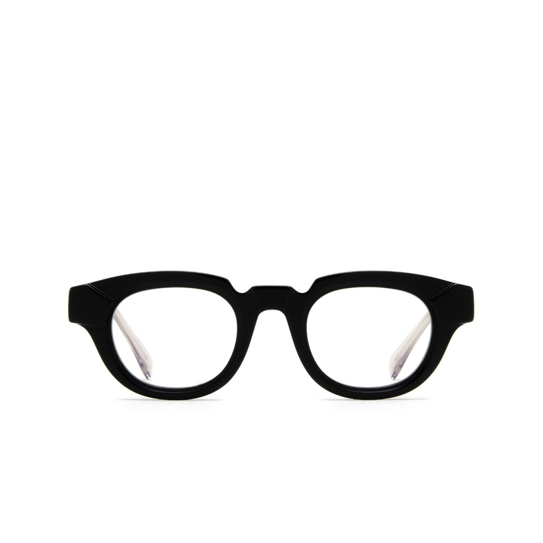 Kuboraum S1 Eyeglasses bs black shine & transparent brown - 1/4