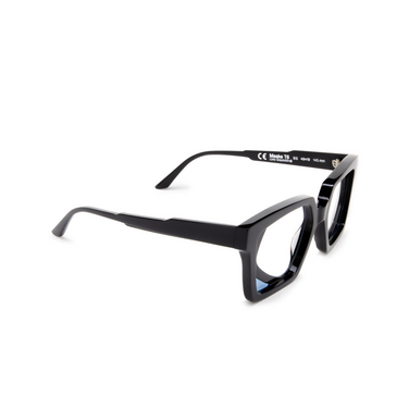Kuboraum T6 Korrektionsbrillen BS black shine - Dreiviertelansicht