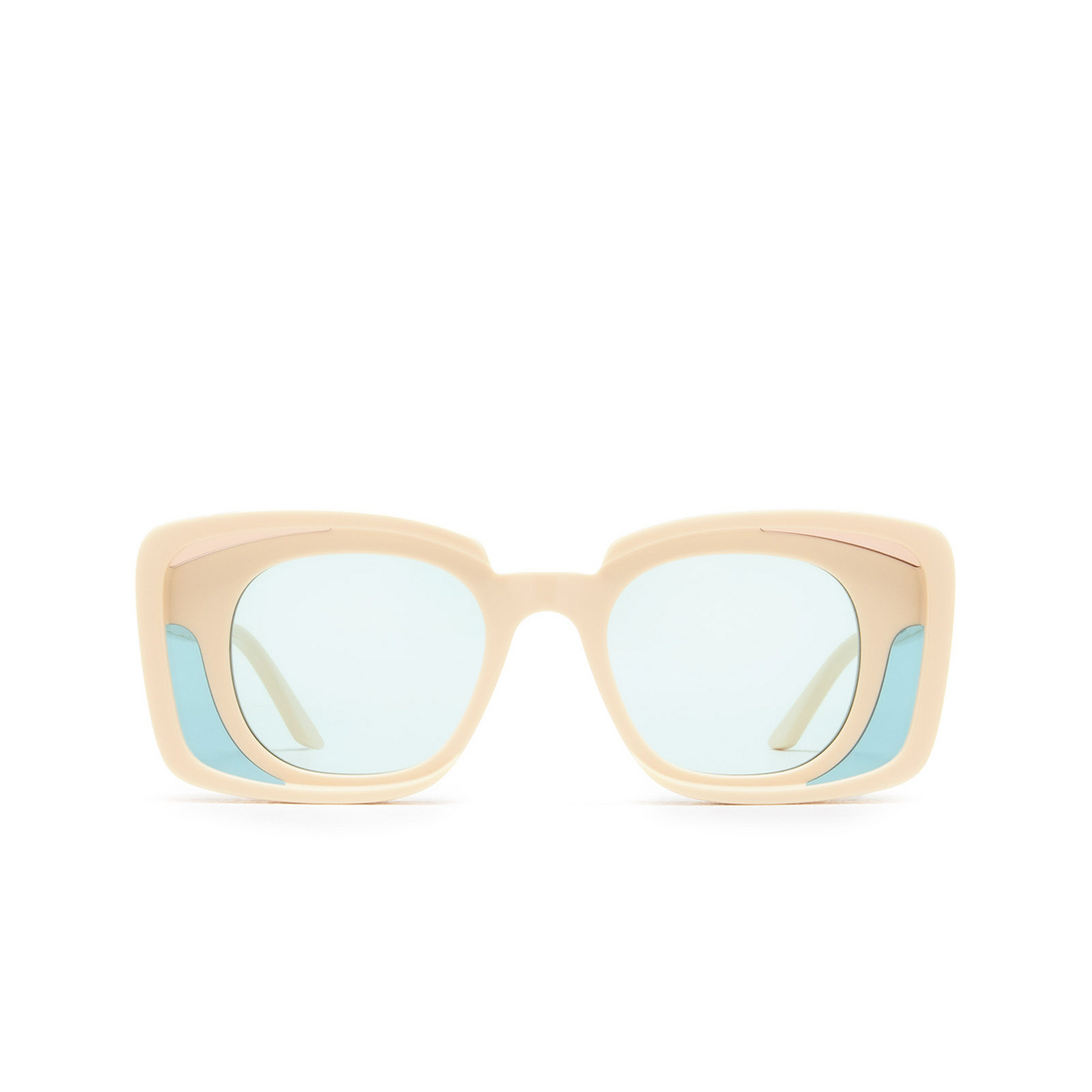 Kuboraum T7 Sunglasses IY Ivory - front view