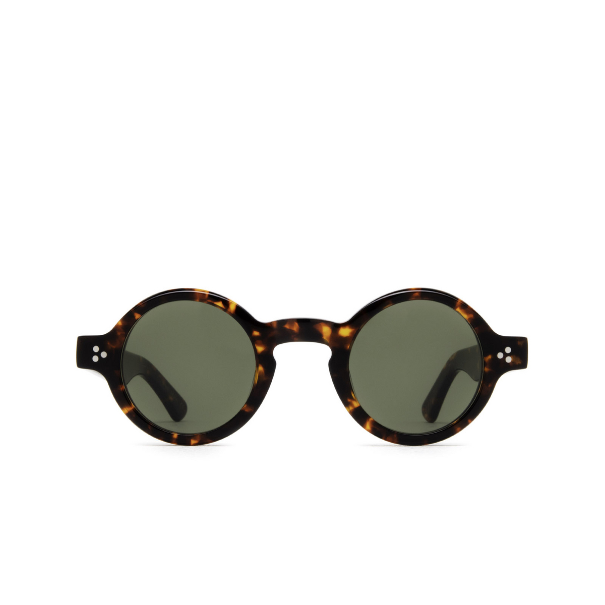 Lesca BURT Sunglasses 424 Dark Tortoise - front view
