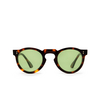 Lesca CLAN Sunglasses 4 / LIGHT GREEN havana / light green - product thumbnail 1/4