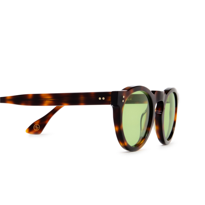 Lesca CLAN Sunglasses 4 / LIGHT GREEN havana / light green - 3/4