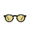Lesca CROWN PANTO 8MM Sunglasses 18 / YELLOW black / yellow - product thumbnail 1/4
