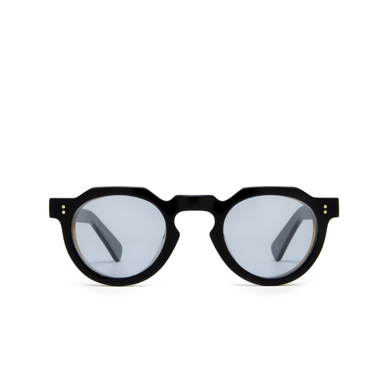 Lesca CROWN PANTO 8MM Sunglasses 20 black / honey - 1/4